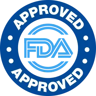 FDA registered facility badge